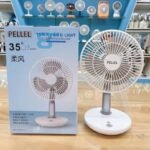 Ventilateur à table avec torche