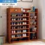 Grand range chaussure en bois
