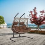 Fauteuil Suspendu Double en Rotin