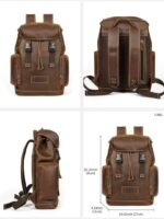Sac à dos en cuir – Image 3