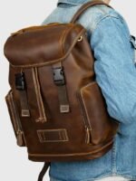 Sac à dos en cuir