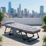 Lit de camp pliable