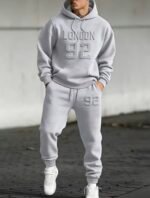 Ensemble de survêtement 2 pièces pour homme, sweat à capuche LONDON 92