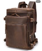 Sac à dos en vrai cuir