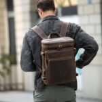Sac à dos en vrai cuir – Image 3